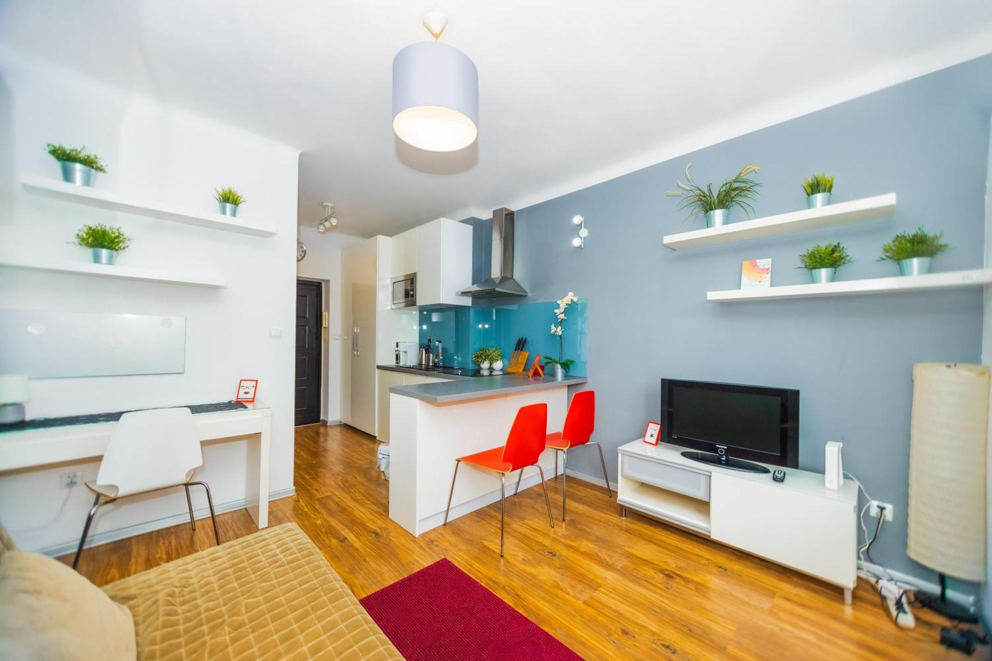 Cozy Studio Next To The Metro And City Center Varsovia Exterior foto
