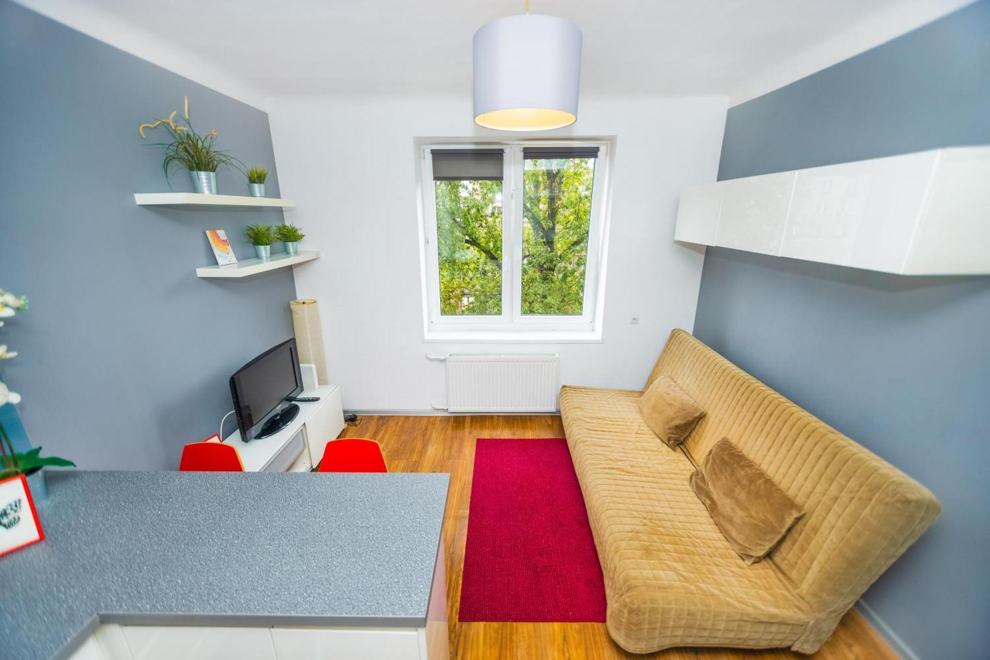 Cozy Studio Next To The Metro And City Center Varsovia Exterior foto